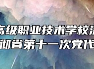 灵璧县高级职业技术学校深入学习宣传贯彻省第十一次党代会精神