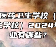 安徽合肥医药卫生学校（安徽红十字会卫生学校）2024年招生专业有哪些？