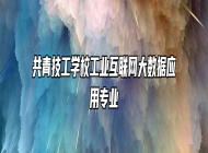共青技工学校工业互联网大数据应用专业
