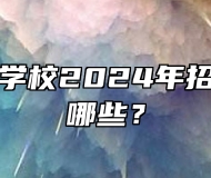 蚌埠商贸学校2024年招生专业有哪些？
