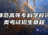阜阳幼儿师范高等专科学校2023年分类考试招生章程