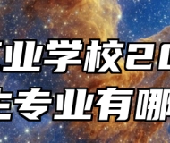 江淮工业学校2024年招生专业有哪些？