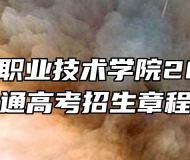 合肥通用职业技术学院2026年普通高考招生章程