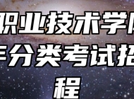 安徽职业技术学院2024年分类考试招生章程