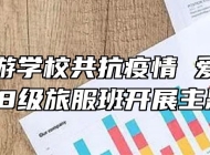 安徽旅游学校共抗疫情 爱国力行——18级旅服班开展主题班会