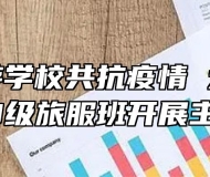 安徽旅游学校共抗疫情 爱国力行——18级旅服班开展主题班会
