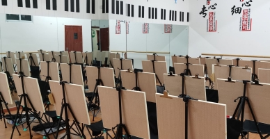 合肥高科经济技工学校校园环境