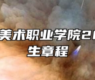 河北工艺美术职业学院2024年招生章程
