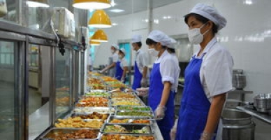 蚌埠建设学校学校食堂