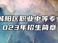 青岛市城阳区职业中等专业学校2023年招生简章